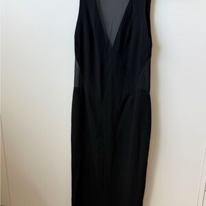 Marciano Black Backless Dress